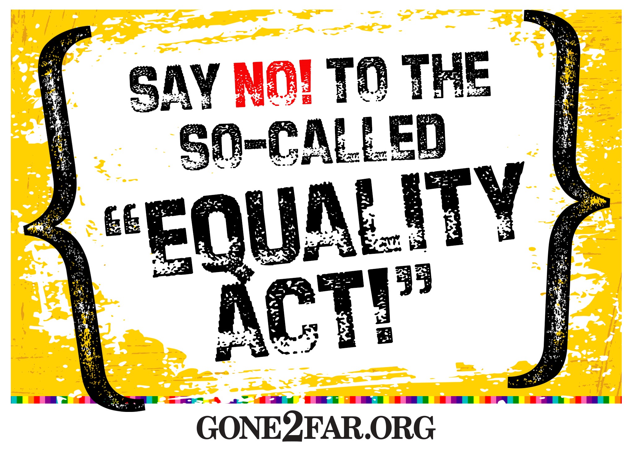 NO EA0 - NO Equality ACT!