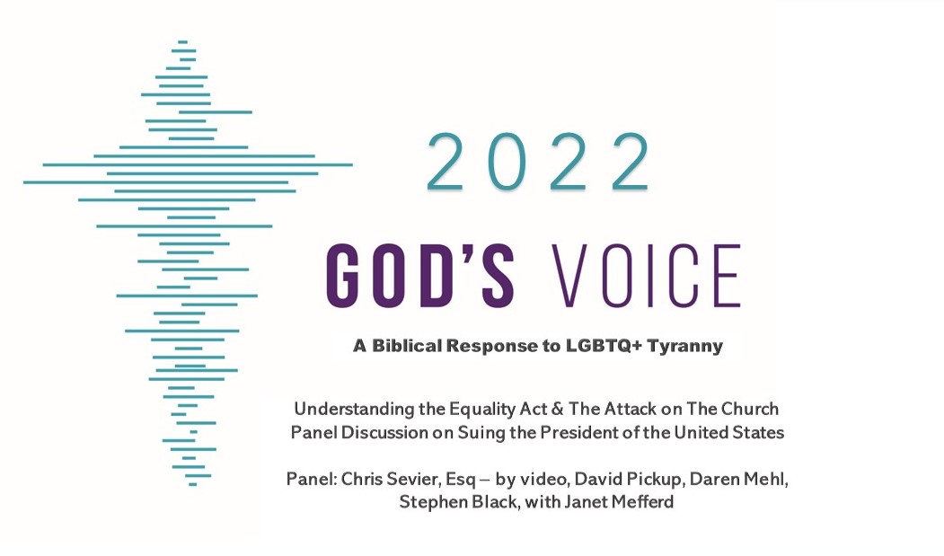 2nd Presentation - Understanding the Equality Act - and Suing the POTUS