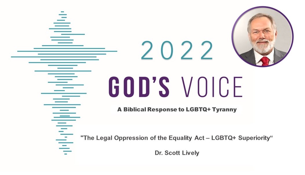 3rd Presentation - Dr. Scott Lively - LGBTQ Opression