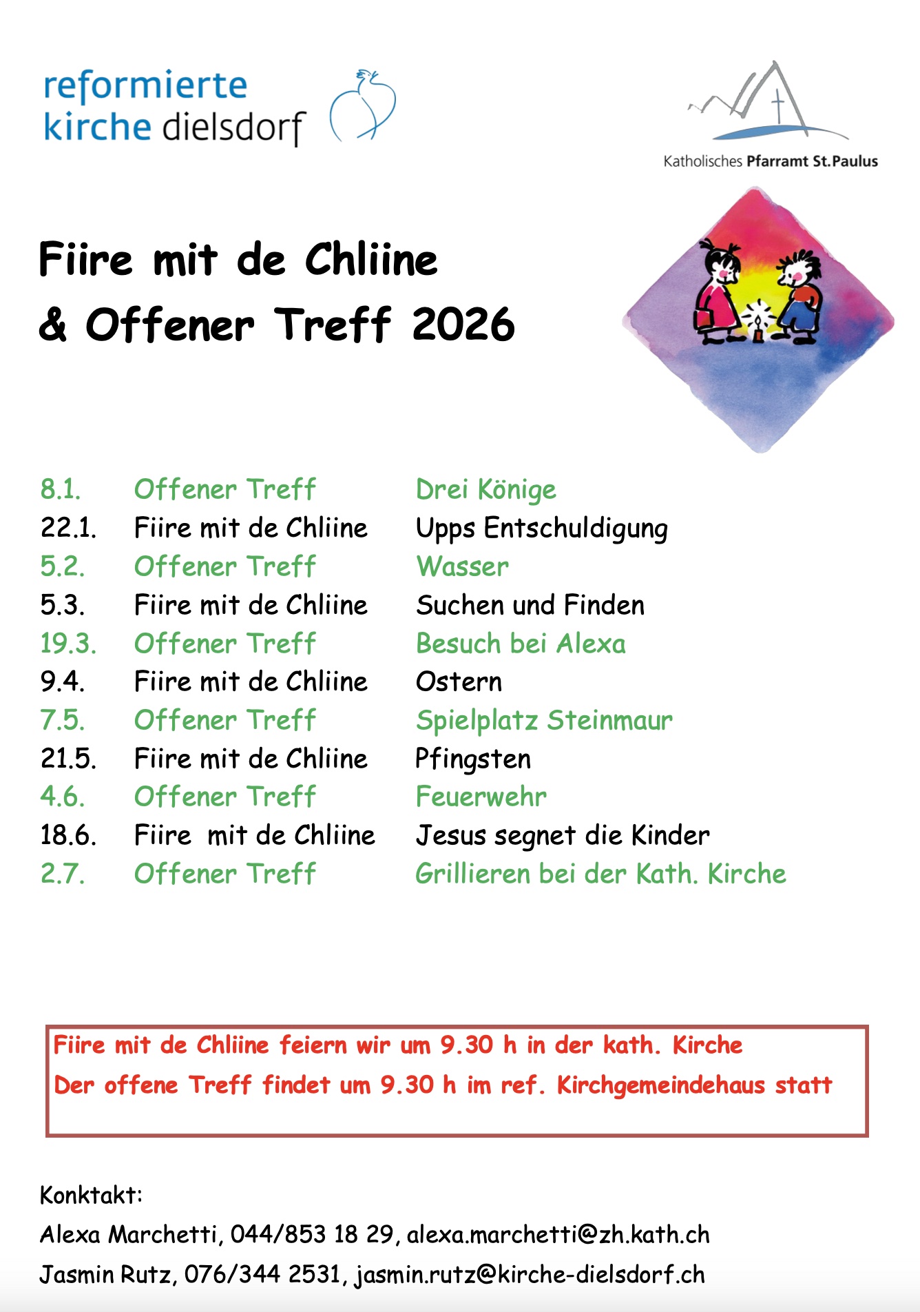 Halbjahresplan 1. Halbjahr 2026