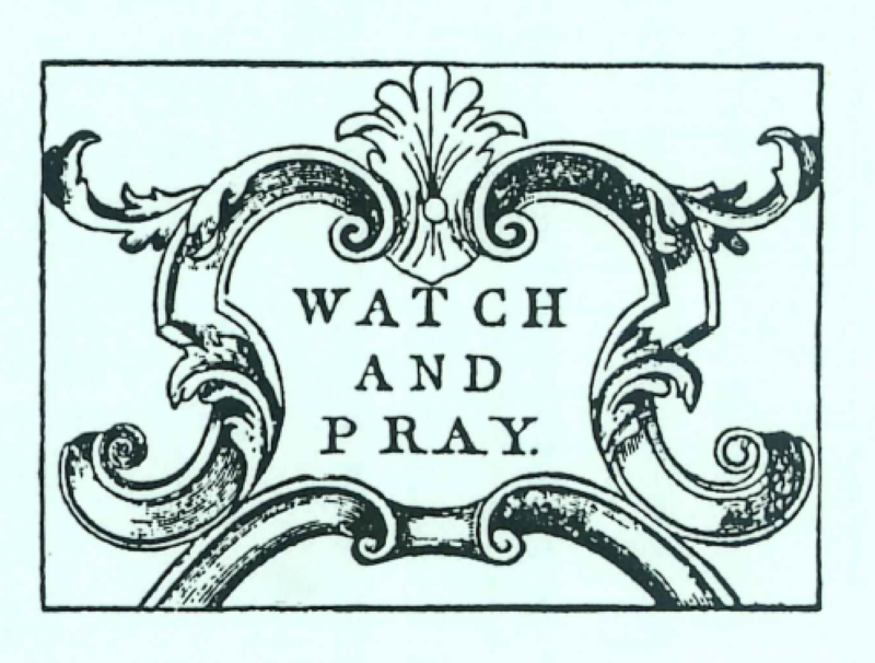 Watch and Pray
